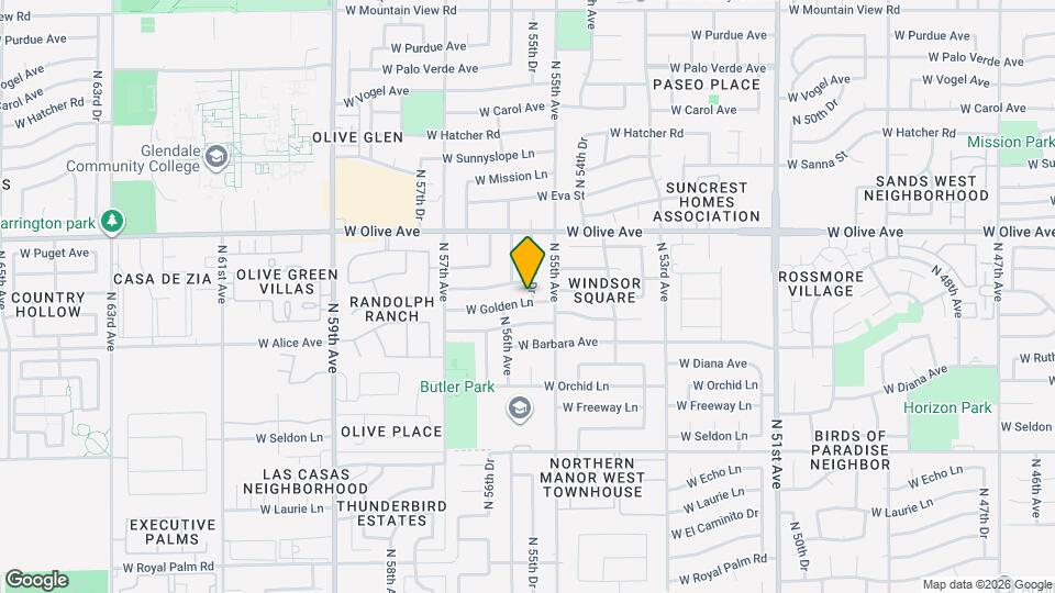 5520 W Golden Ln Mapa y Detalles de la Ubicación