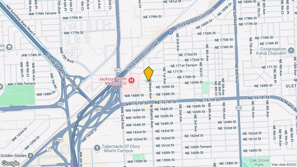 16980 N Miami Ave Map and Location Details