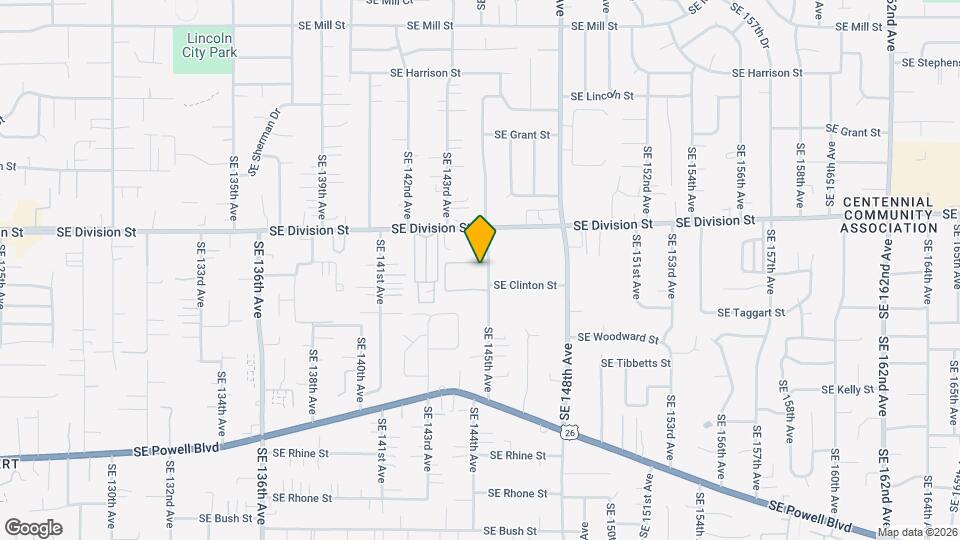 2631 SE 145th Ave Map and Location Details