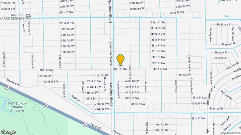 3012 40th St SW Map and Location Details