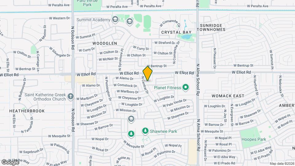 1308 W Marlboro Dr Map and Location Details