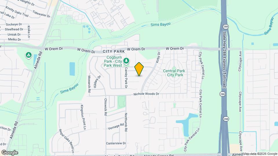 1823 Creegan Park Ct Map and Location Details