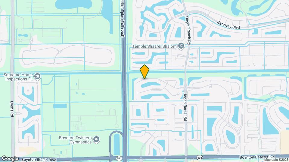 7702 Majestic Palm Dr Map and Location Details