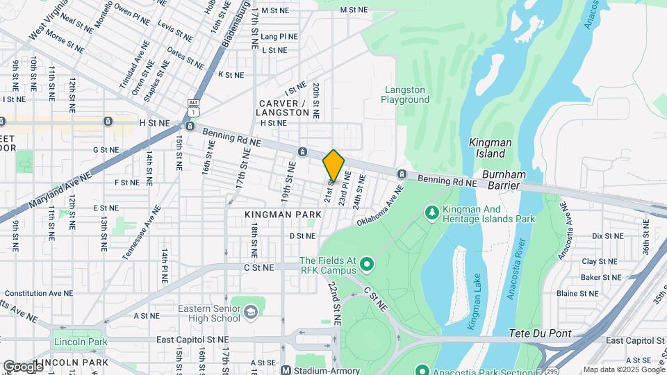 537 21st St NE Map and Location Details