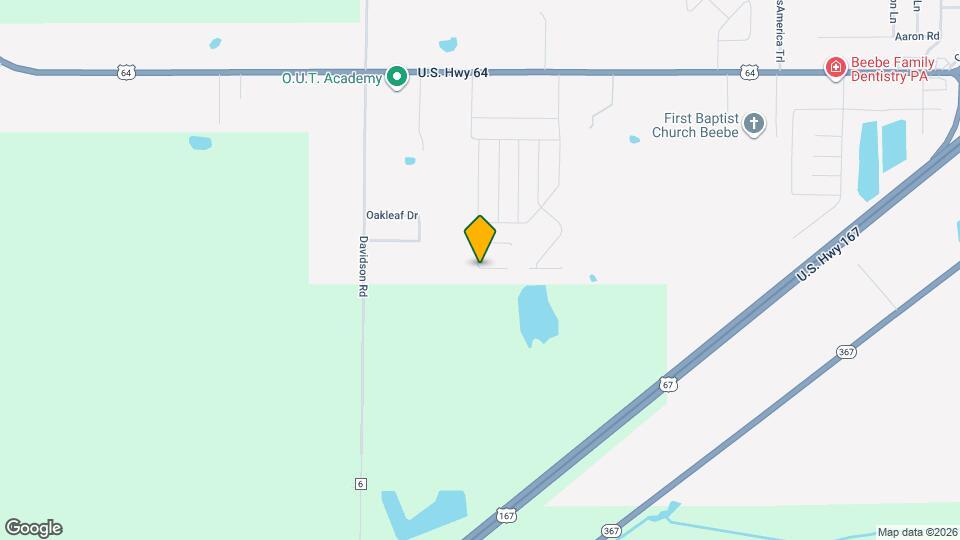 167 Meadow Dr Map and Location Details