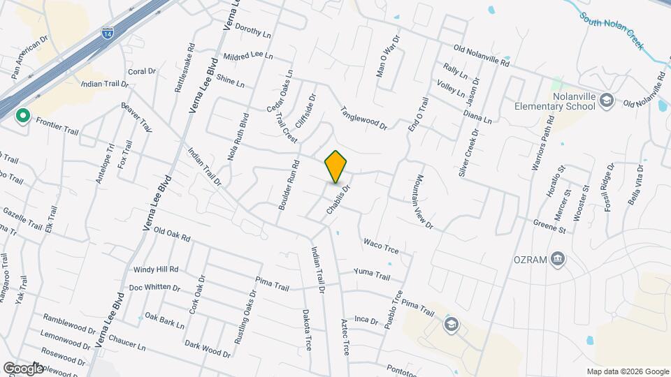 1518 Chardonnay Dr Map and Location Details