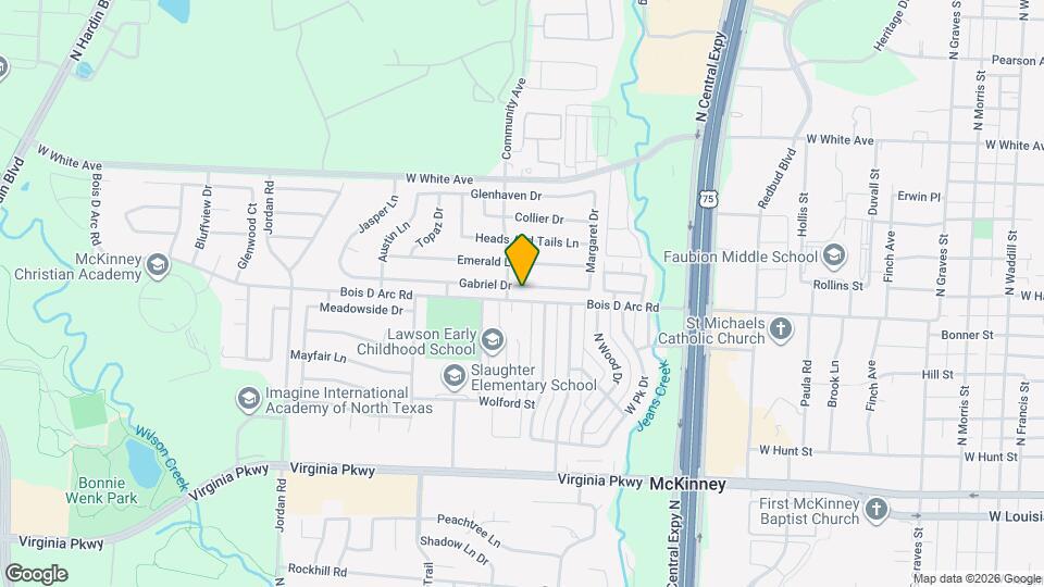 2421 Gabriel Dr Map and Location Details