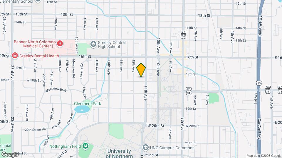 1113 18th St Map and Location Details