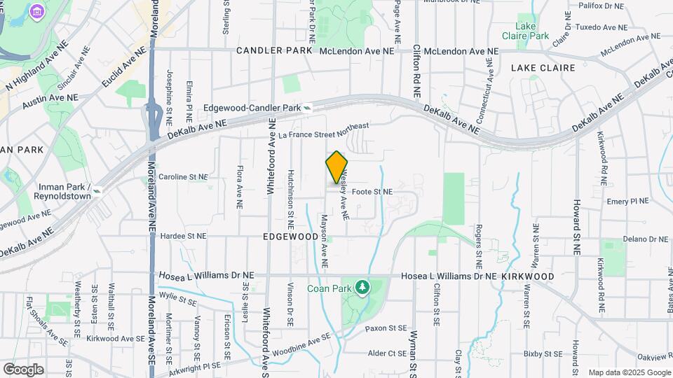 1520 Foote St NE Map and Location Details