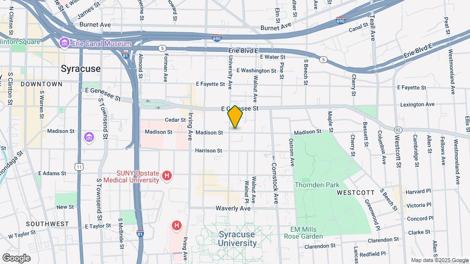 917 Madison St Map and Location Details