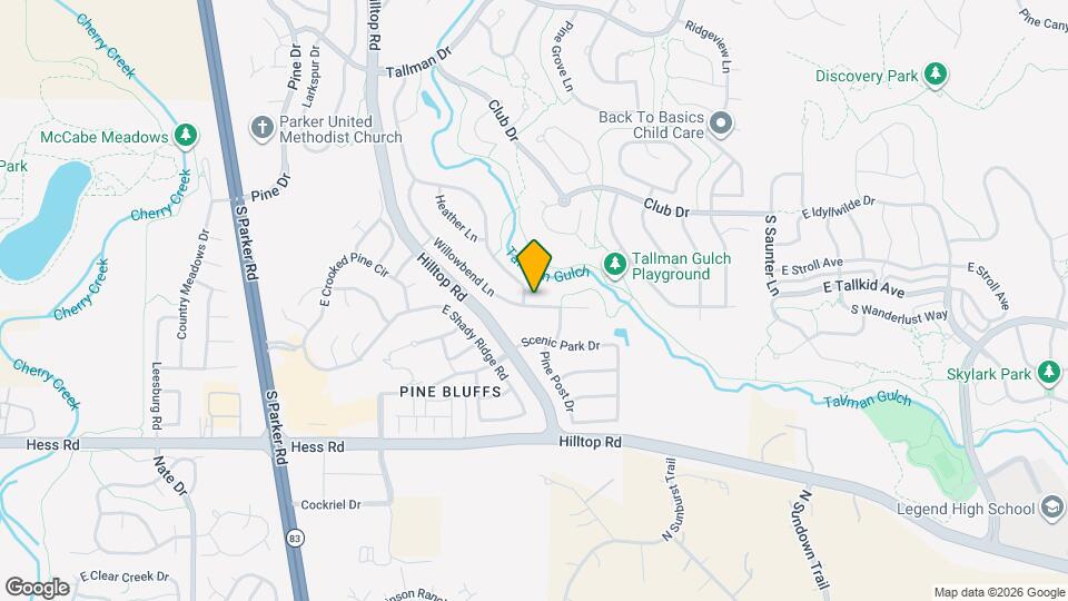 20651 Willowbend Ln Map and Location Details