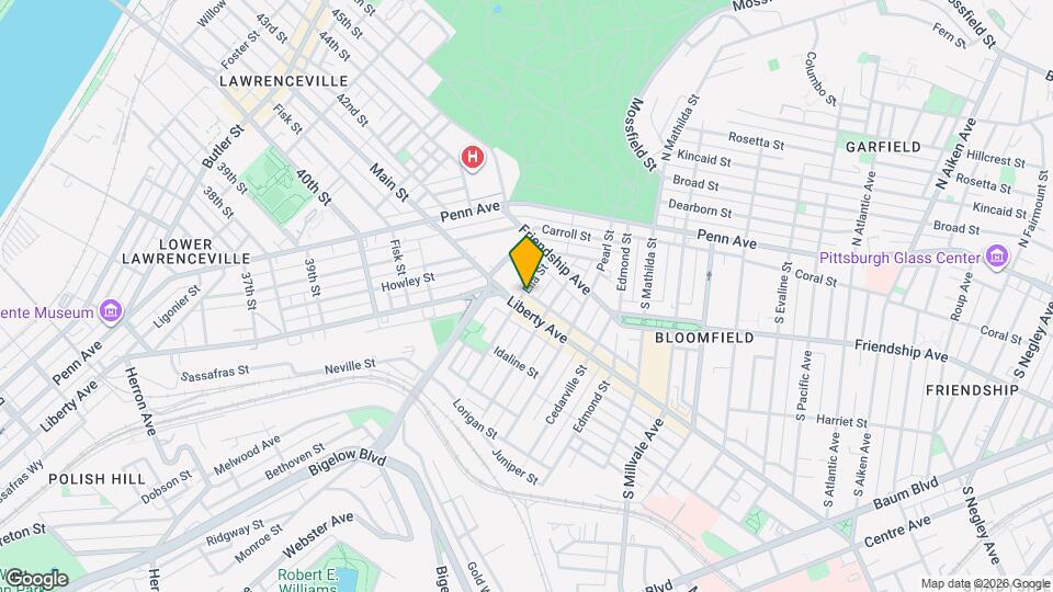 4503 1/2 Corday Way Map and Location Details