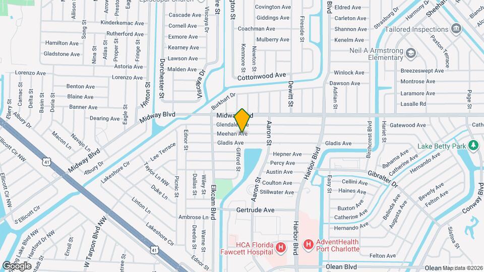 21179 Meehan Ave Map and Location Details