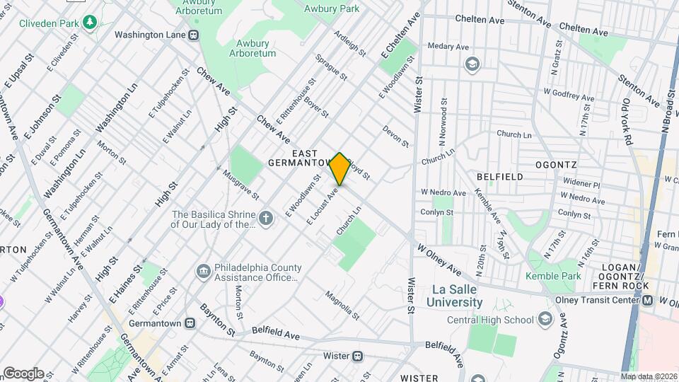 5555 Crowson St Map and Location Details