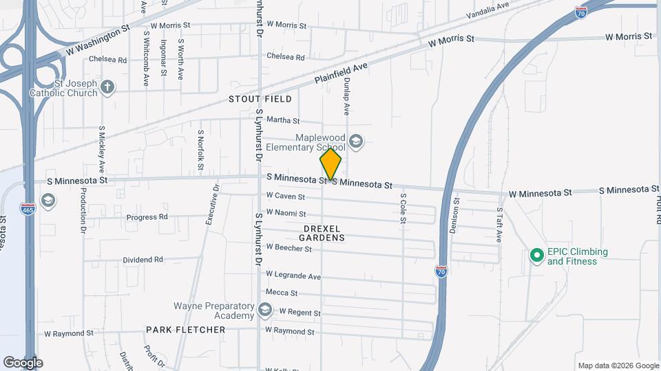 5037 W Minnesota St Map and Location Details