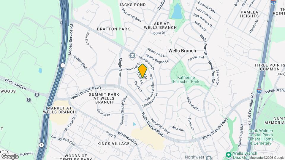 14405 Tiffer Ln Map and Location Details