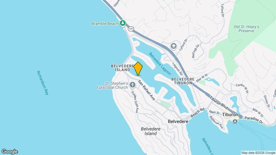 216 San Rafael Ave Map and Location Details