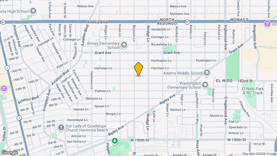 2106 Clark Ln Mapa y Detalles de la Ubicación