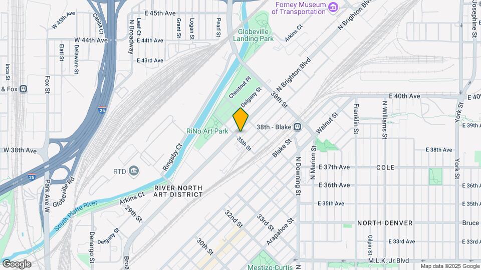 3510 Brighton Blvd Map and Location Details