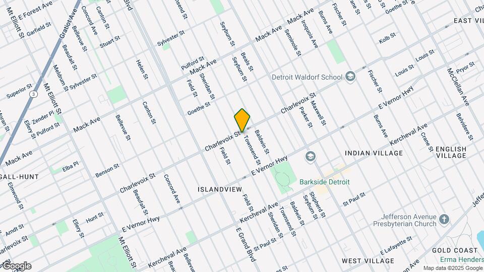 2571 Townsend St Map and Location Details