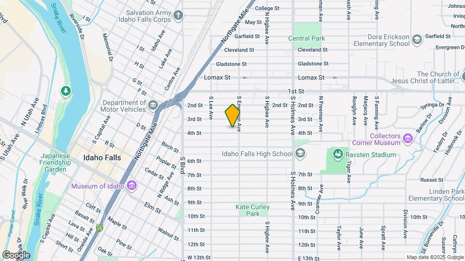 283 4th St Map and Location Details