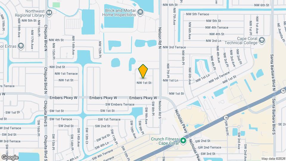 905 NW 1st St Mapa y Detalles de la Ubicación