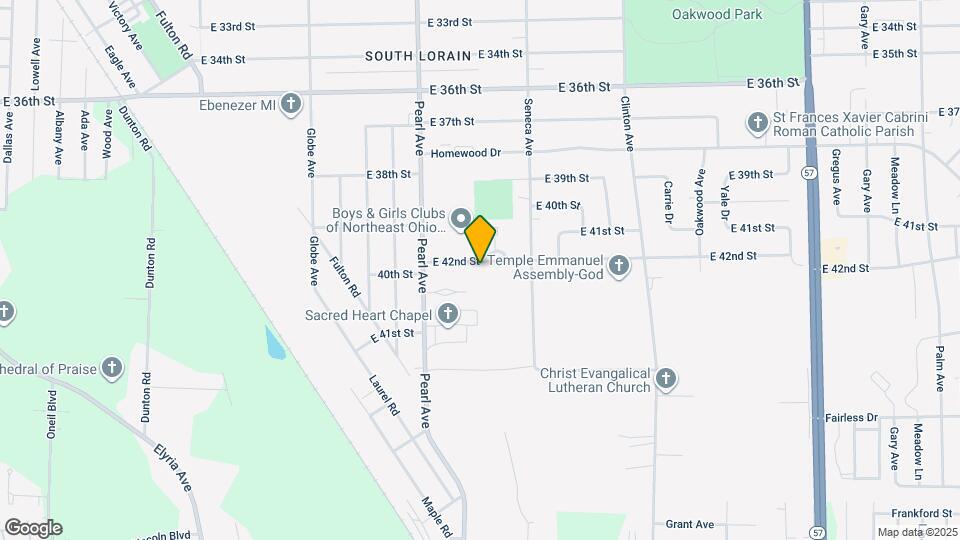 1846 E 42nd St Map and Location Details