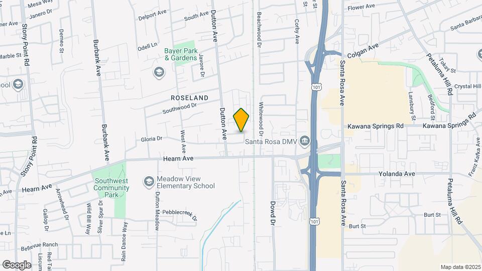 828 Naify Ln Map and Location Details