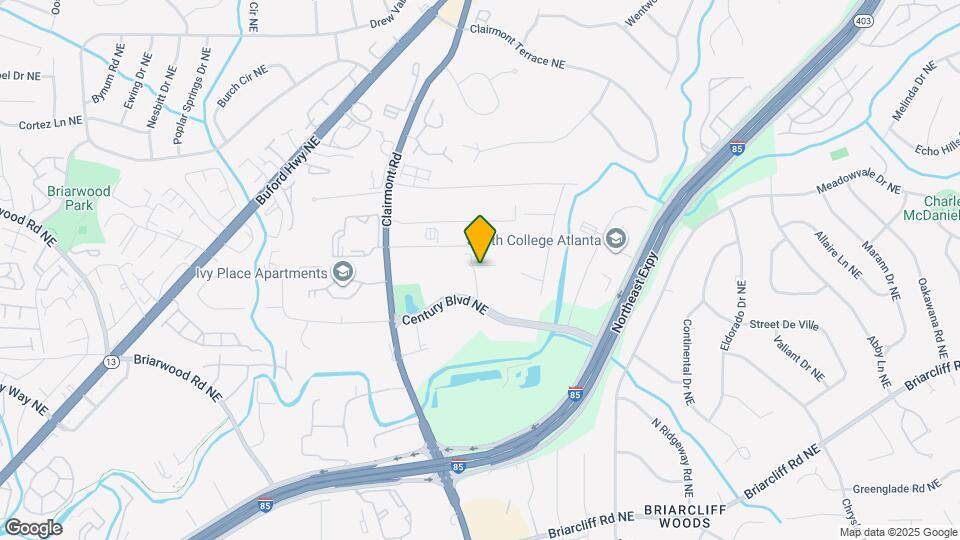 1740 Century Cir NE Map and Location Details