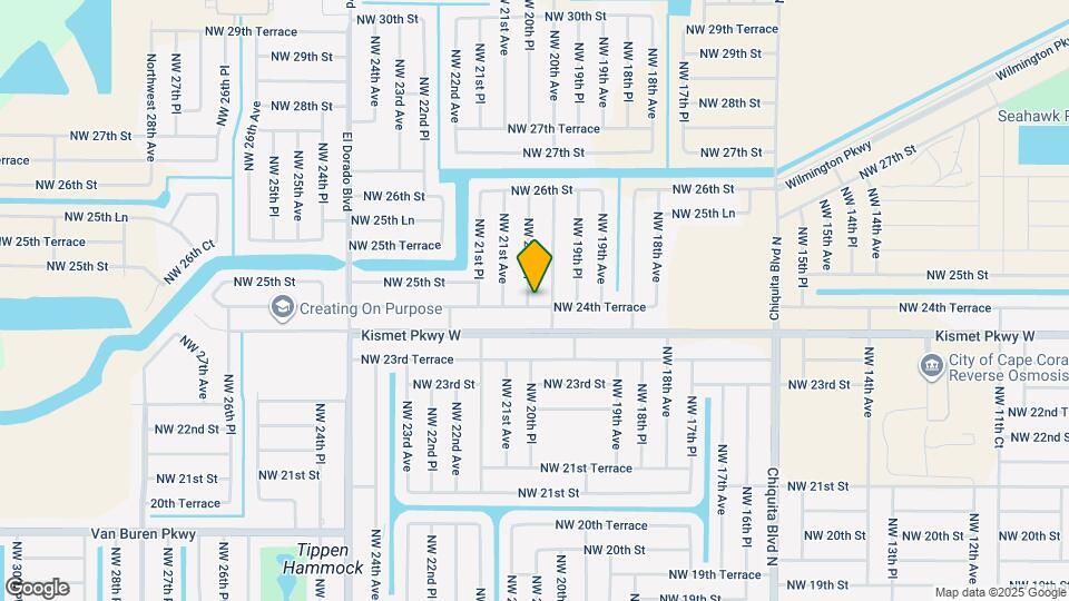 2419 NW 20th Pl Map and Location Details