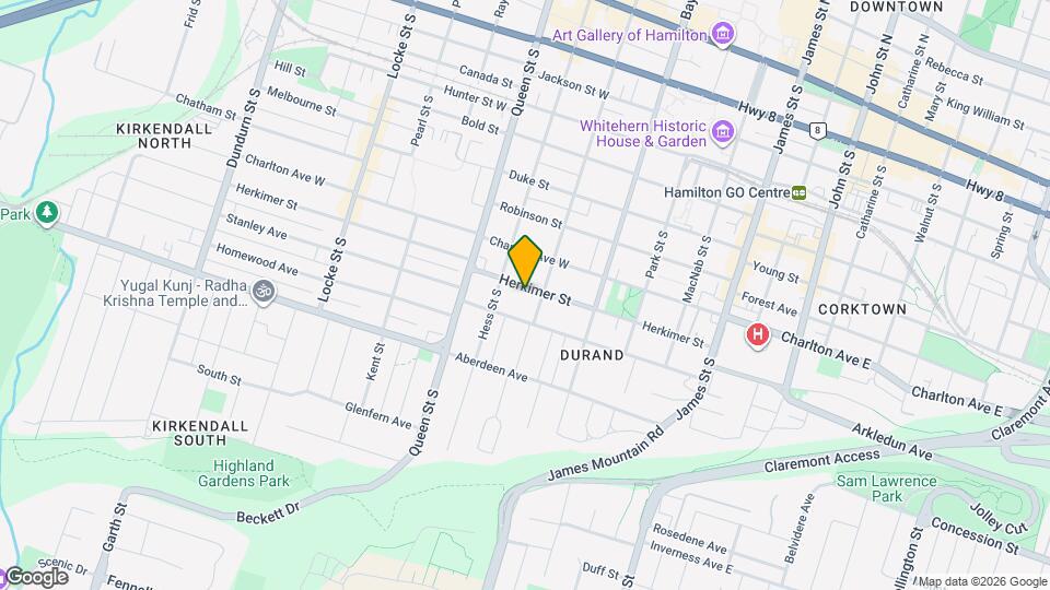 133 Herkimer St Map and Location Details