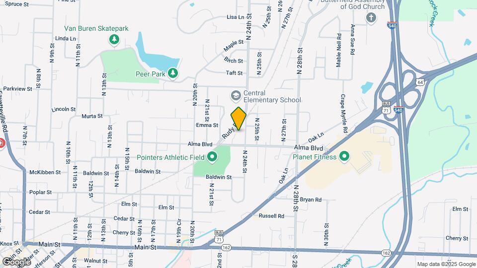 2233 Alma Blvd Mapa y Detalles de la Ubicación