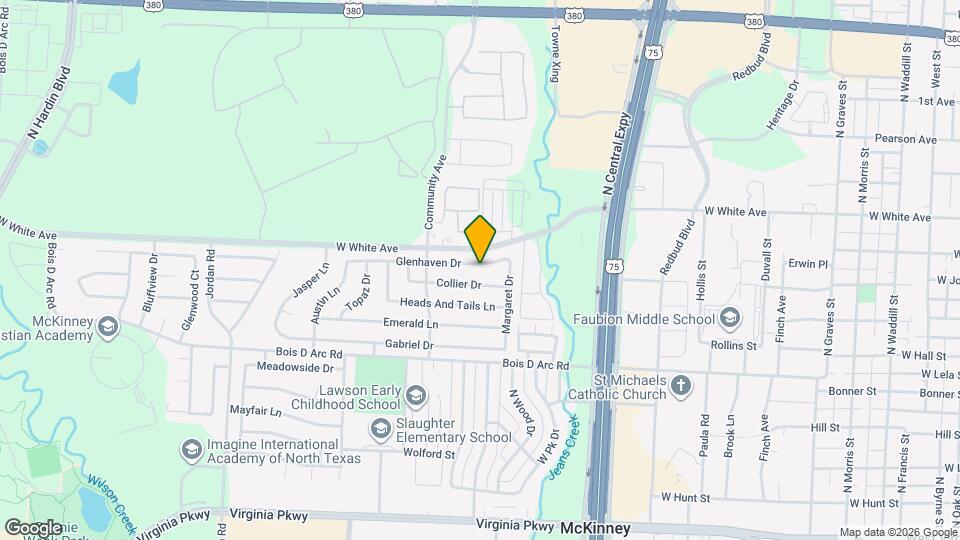 2317 Glenhaven Dr Map and Location Details