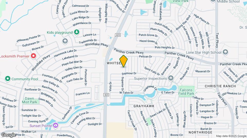 13285 Cottage Grove Dr Map and Location Details