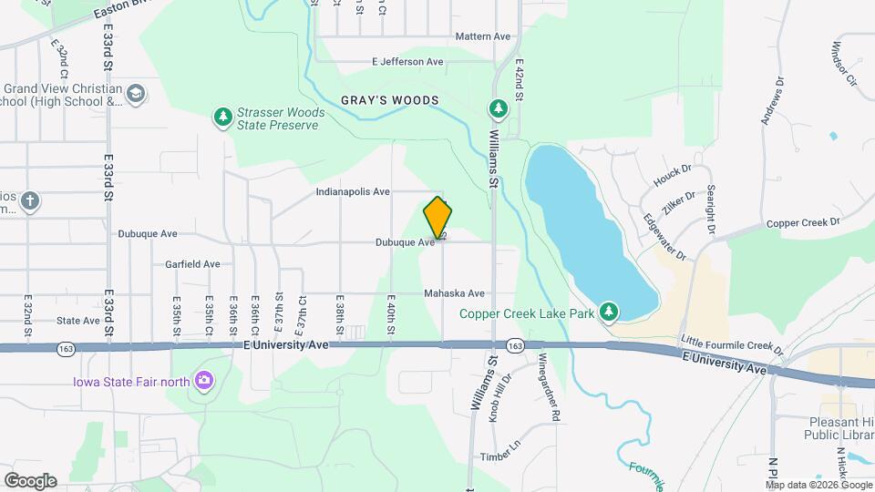 4043 Dubuque Ave Map and Location Details