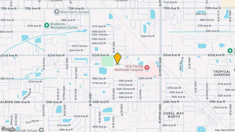 5352 60th Ave N Mapa y Detalles de la Ubicación