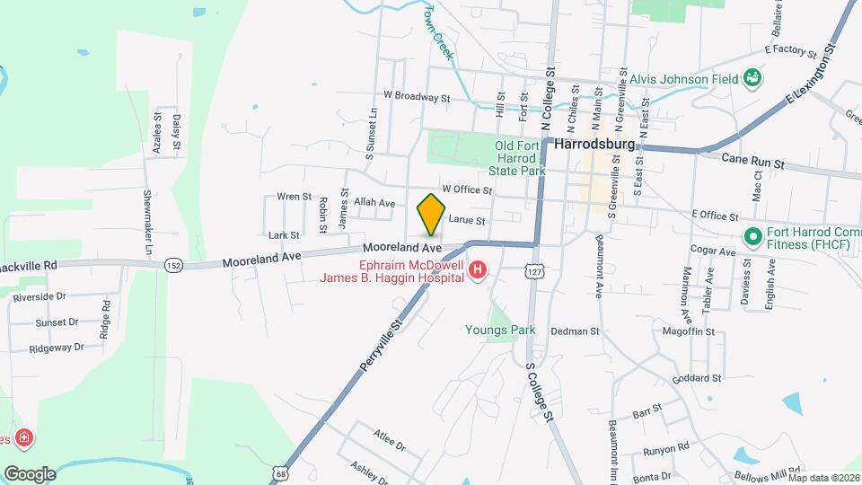 453 Mooreland Ave Map and Location Details