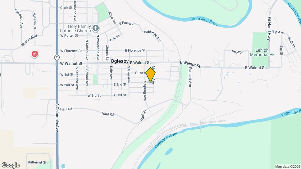 315 E 2nd St, Unit 315 E 2nd st Oglesby Map and Location Details