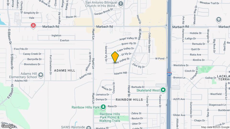 8730 Easy Valley St Map and Location Details