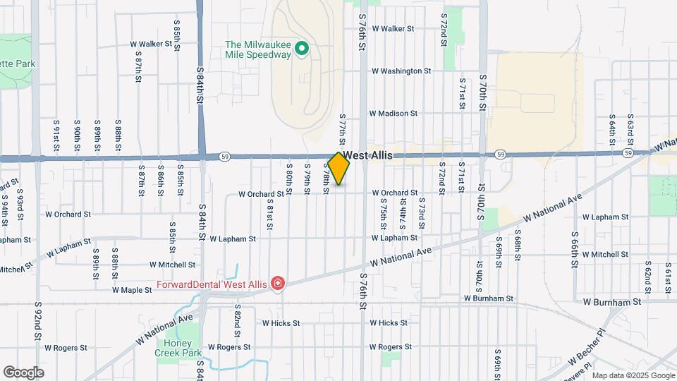 7708 W Orchard St Map and Location Details