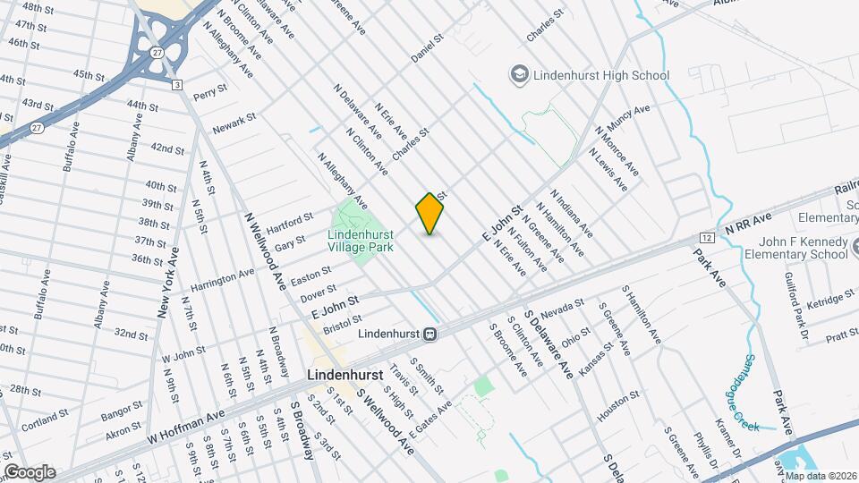 260 N Broome Ave, Unit 1 bed room Mapa y Detalles de la Ubicación