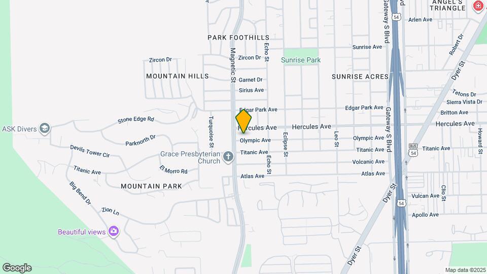 3405 Olympic Ave Mapa y Detalles de la Ubicación