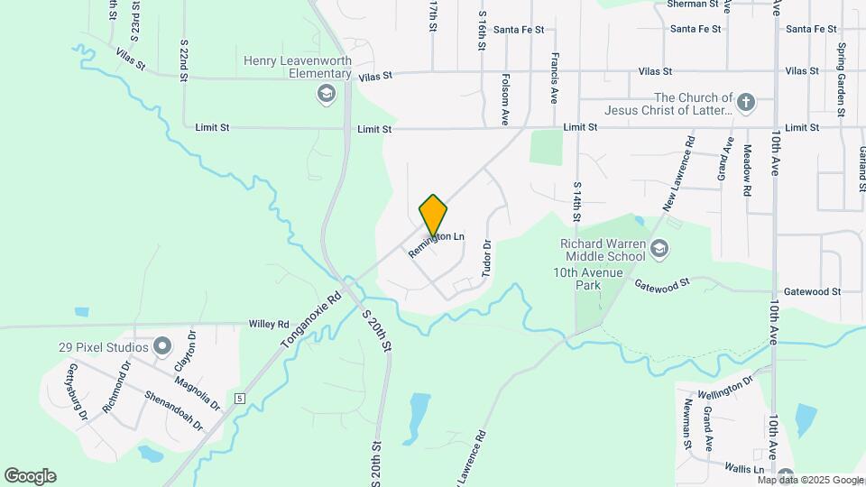 3521 Remington Ln Map and Location Details