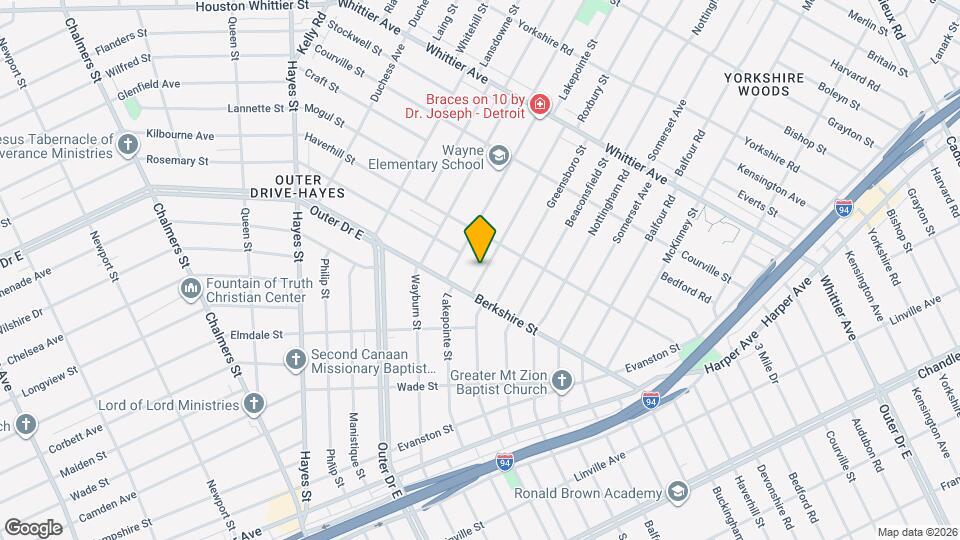 10141 Roxbury St Map and Location Details