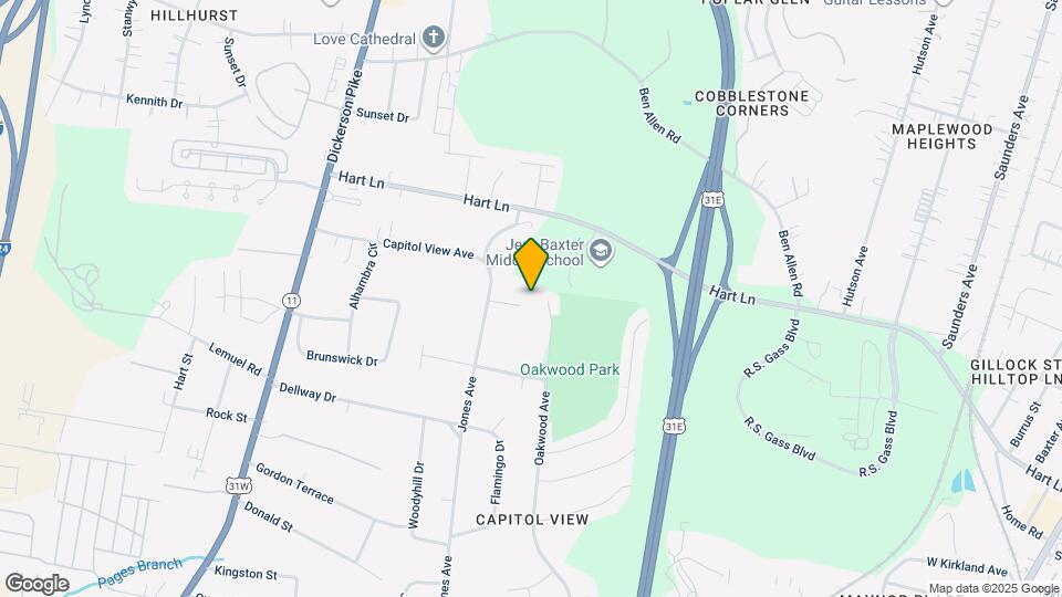 721 Jones Park Ct Map and Location Details