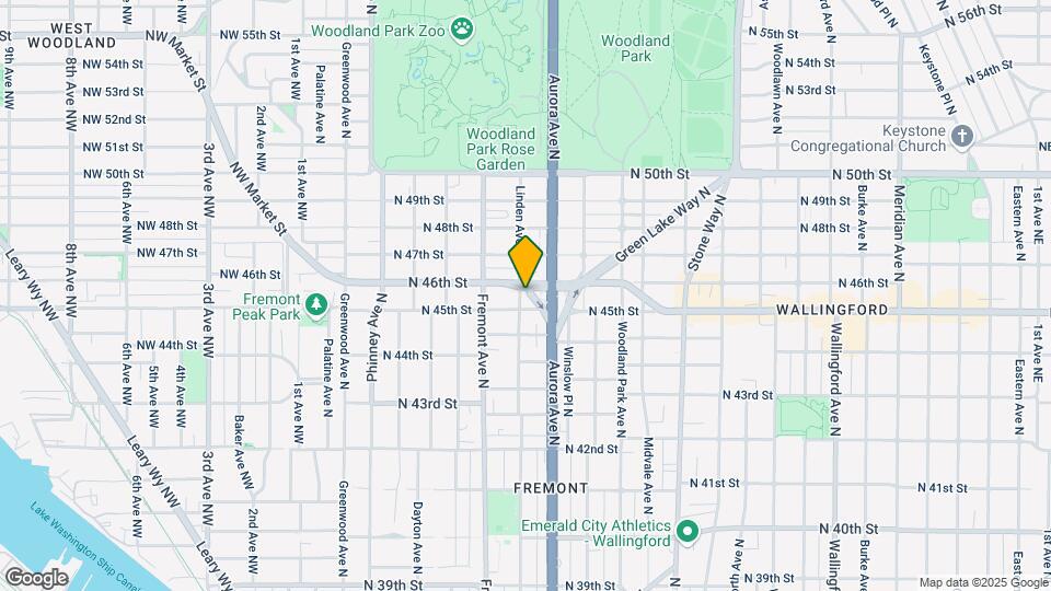 4516 Linden Ave N Map and Location Details