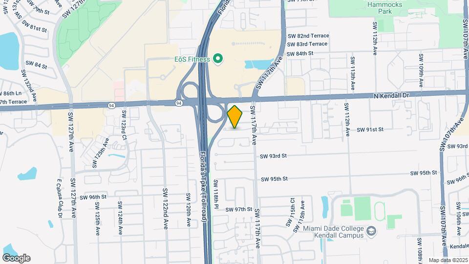 11796 SW 90th Terrace Map and Location Details