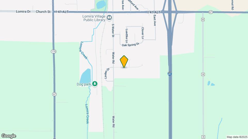 501 Linden Dr Map and Location Details