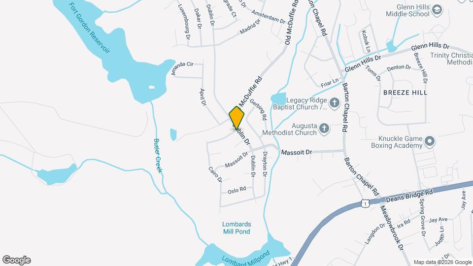 2505 Dublin Dr Map and Location Details