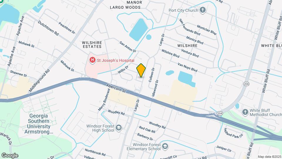 11701 Largo Dr Map and Location Details